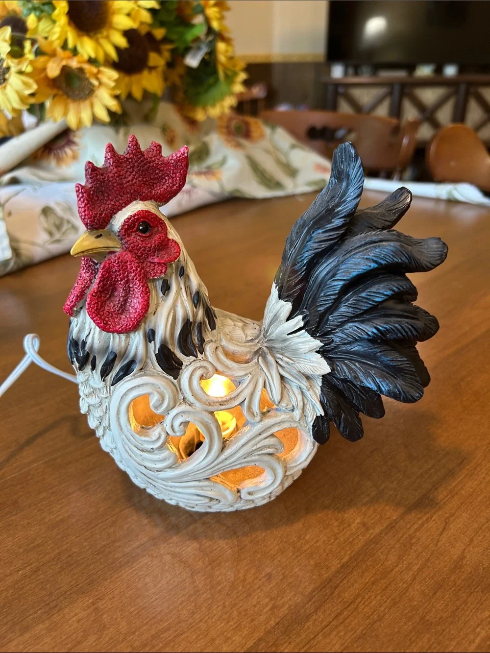 Decorative Rooster Night light